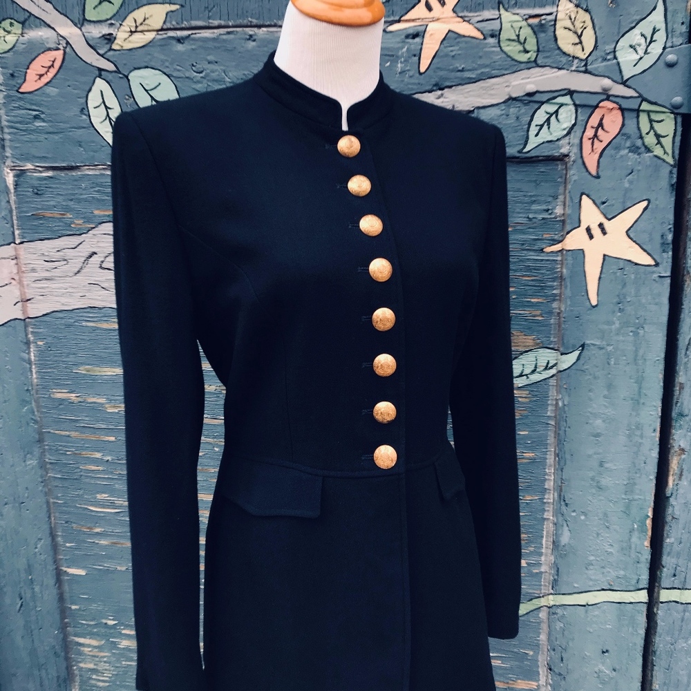 Vintage 90's Ralph Lauren LAUREN Military Jacket L